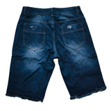 Wide Leg Ripped Shorts