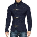 Leather Buckle Turtleneck