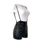 Spaghetti Strap  Suspender Shorts