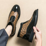 Leather Oxfords Boots
