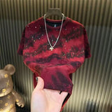 Gradient Camiseta Shirt Top