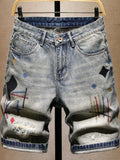 Light Blue Jean Shorts