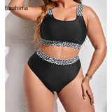 Plus Size High Waisted Push Up Bikini