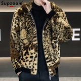 Leopard Mink Jacket