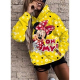Warm Minnie Mouse Sweater Hoodie