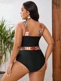 Plus Size Halter Brazilian Monokini