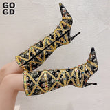 Luxury Designer High Boots