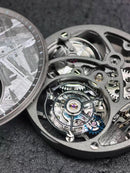 Leather Meteorite Watch