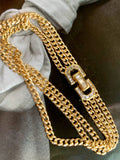 18K Yellow Gold Anniversary Bracelet
