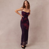 Spaghetti Strap Guest  Dress