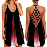Criss Cross Strap Dress