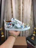 Low Cut Gold Spike Shoes