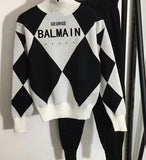 George Balmain Thick knitted Sweat suit
