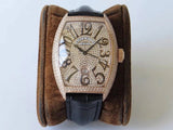 Chronograph Tonneau Diamonds Luxury Watch