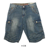 Cargo Jean Shorts