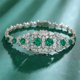 Bohemia Vintage Emerald Bracelet