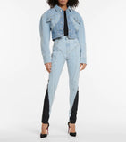 Blue And Black Jeans