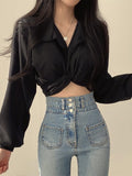 Back Bow Crop Top