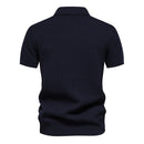 Textured Zipper Shirt Top