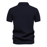Textured Zipper Shirt Top