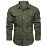 Camisa Military Dress Shirt