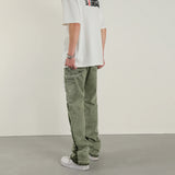 Vintage Distressed Graffiti Jeans