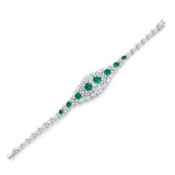 Bohemia Vintage Emerald Bracelet