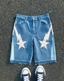 Shooting Star Jean Shorts