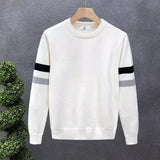 Stripe Sleeve Sweater