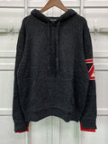 Black Cashmere Hoodie