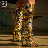 Luxury Designer High Boots