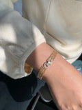 18K Yellow Gold Anniversary Bracelet
