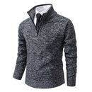 Fleece Zipper Turtleneck
