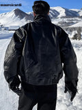 Waterproof Windproof Leather Jacket
