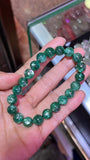 Natural Green Emerald Beads Bracelet