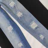 Black Stripe Jeans