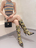 Luxury Designer High Boots