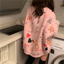Graffiti Loose Sweatshirt