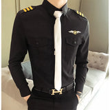 Slim Fit Tie Dress Shirt