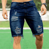 Wide Leg Ripped Shorts