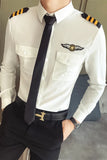 Slim Fit Tie Dress Shirt