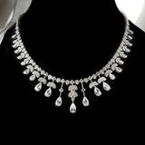 Roses Choker Moissanite Necklace