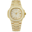 Moissanite Gold Watch