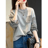 Fleece Sleeve Thick Cotton Sweatshirt