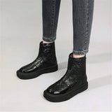 Soft Leather Waterproof Boots
