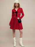 Red French Bow Dress