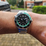 Diving Mechanical Dual Time Watch
