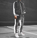Velvet Stripe Tracksuit