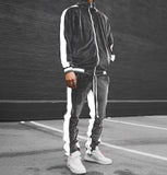 Velvet Stripe Tracksuit