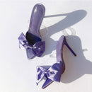 Bow Thin High Heels